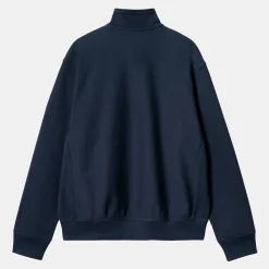 Homme Carhartt WIP Sweats-- Pull Zip - Bleu