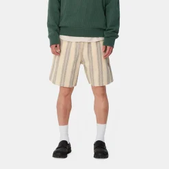 Homme Carhartt WIP Shorts-- Short Dodson - Naturel