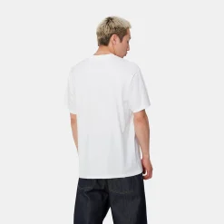 Homme Carhartt WIP T-shirts-- T-Shirt Amour - Blanc