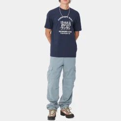 Homme Carhartt WIP L'esprit Merci|T-shirts-- T-Shirt Fun Run - Bleu