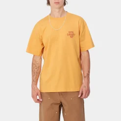 Homme Carhartt WIP T-shirts-- T-Shirt Hotel Keys - Jaune