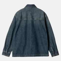 Femme Carhartt WIP Vestes-- Veste Chemise W' Lovilia - Bleu