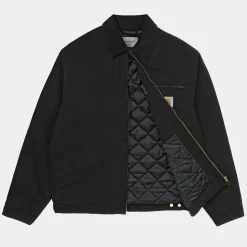 Homme Carhartt WIP Vestes-- Veste OG Detroit - Noir Aged