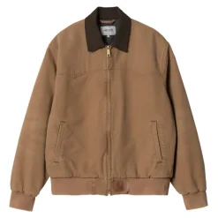 Homme CARHARTT Vestes-WIP - Veste Santa Fe - Tabac