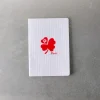 2962 BRANDBOOK Écriture-Carnet A5 Merci - Trèfle