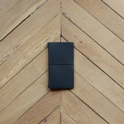 426 DESIGNPHIL Écriture-Carnet de voyage en cuir - Noir