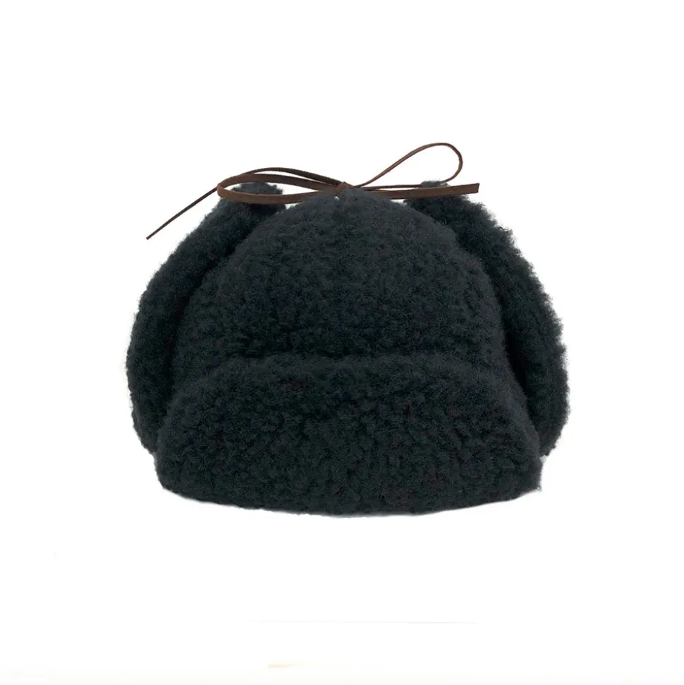 Femme câbleami L'esprit Merci|Chapeaux-- Boa Aviator - Noir