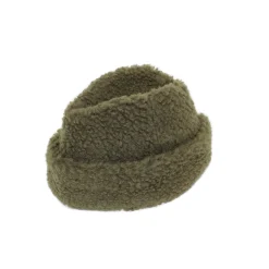 Femme câbleami L'esprit Merci|Chapeaux-- Chapeau en sherpa - Olive