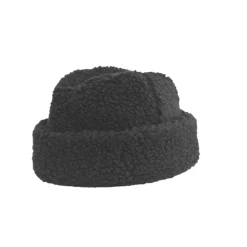 Femme câbleami L'esprit Merci|Chapeaux-- Chapeau en sherpa - Noir