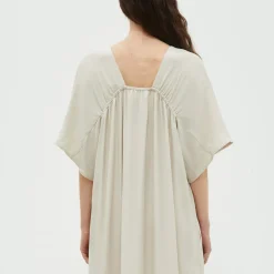 Femme Christian Wijnants Robes-- Robe Dambira - Ciment