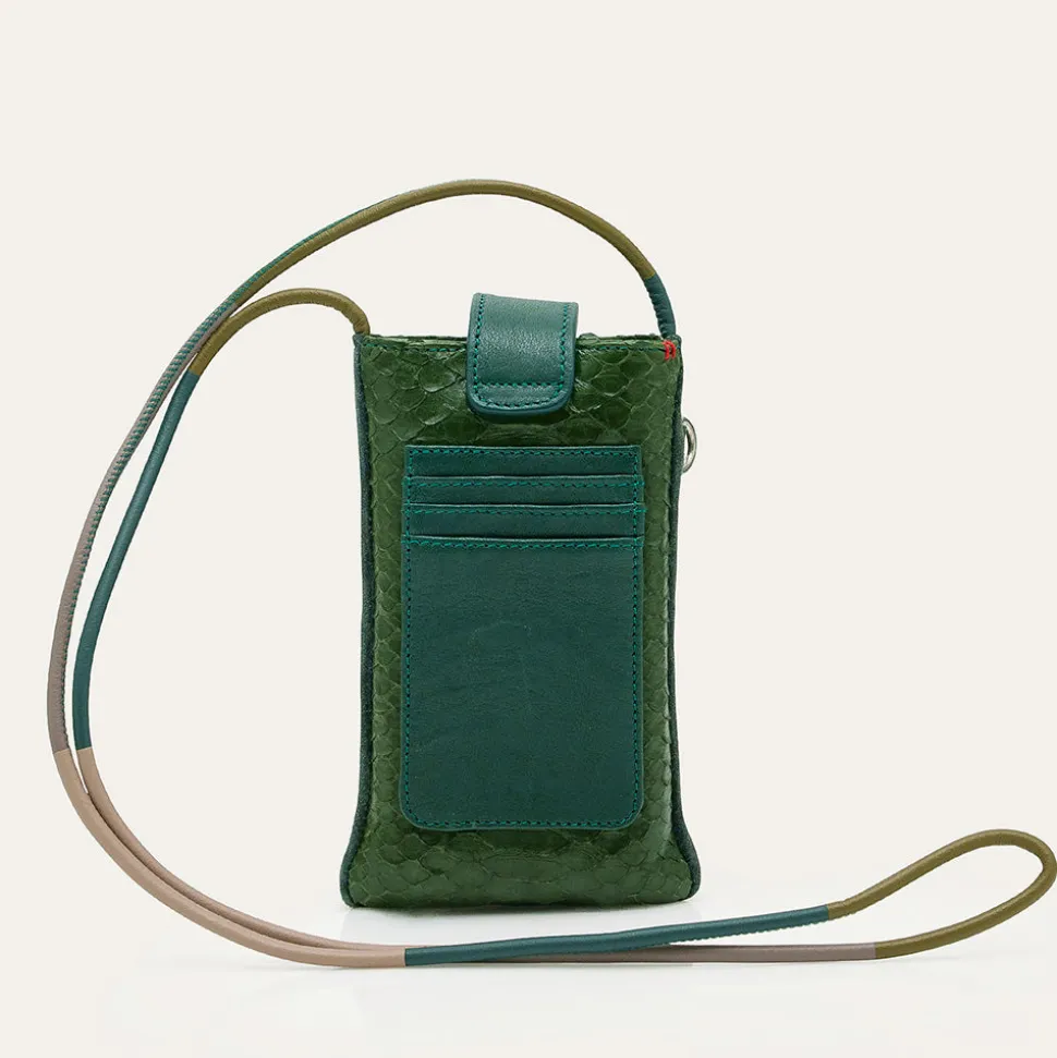 Femme Claris Virot Accessoires De Téléphone|Accessoires De Téléphone-- Etui Téléphone Marcus - Vert