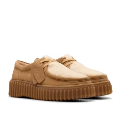 Femme Clarks Derbies-- Torhill Bee - Beige