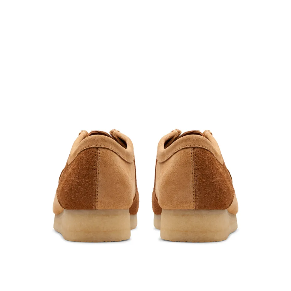 Homme Clarks Derbies-- Wallabee - Marron