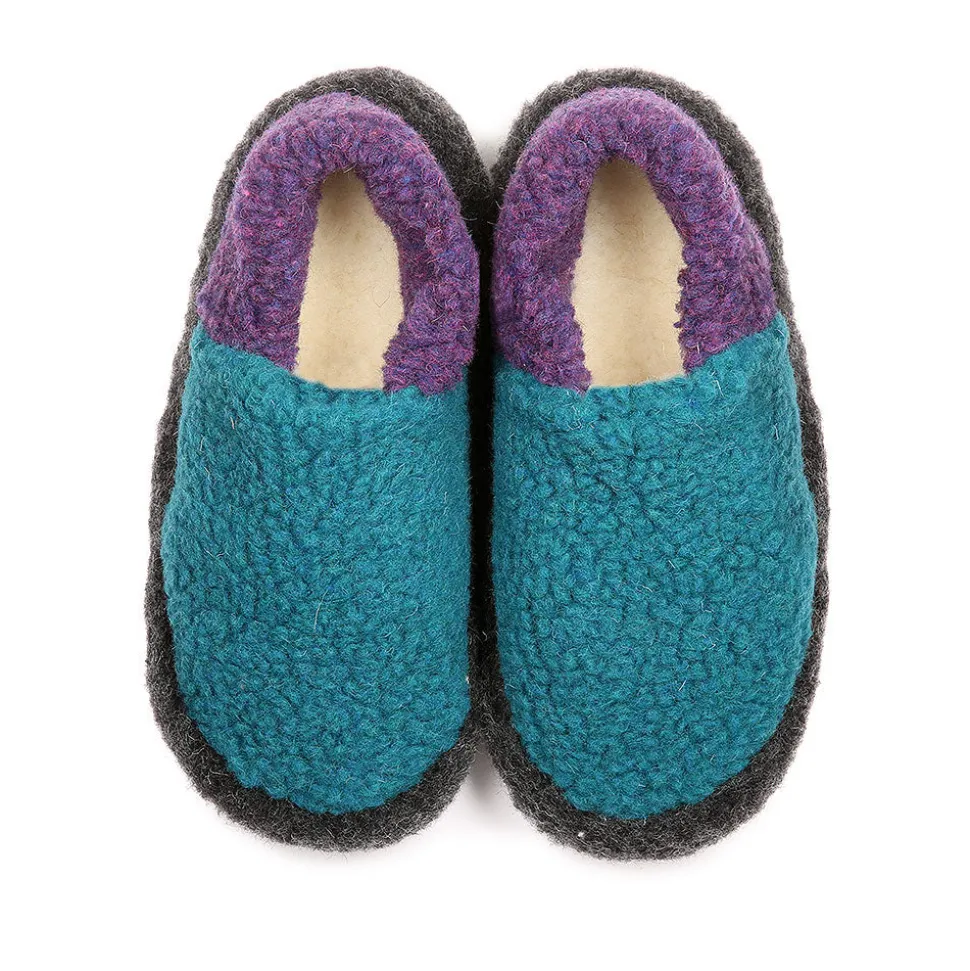 Homme Coldbreaker Chaussons-- Chaussons Sibériens - Bleu