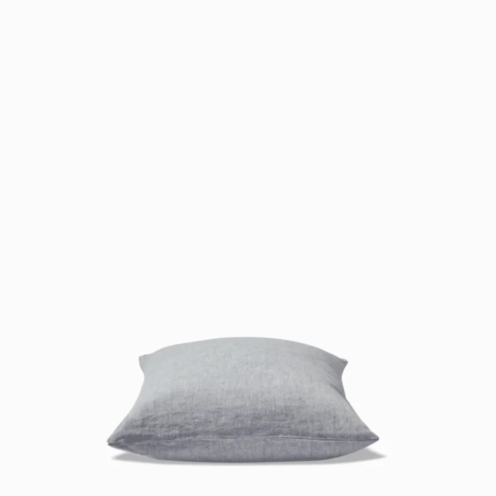 200 LINTEX Coussins|Coussins Épais-Coussin épais en lin - Chambray Bleu