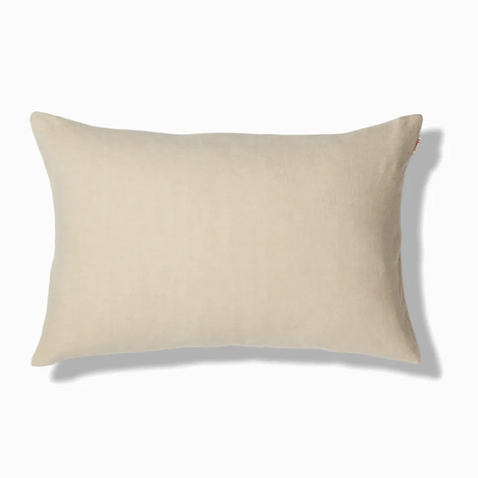 200 LINTEX Coussins|Coussins Épais-Coussin épais en lin - Chambray Jaune