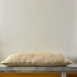 200 LINTEX Coussins|Coussins Épais-Coussin épais en lin - Chambray Olive