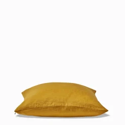 200 LINTEX Coussins|Coussins Épais-Coussin épais en lin - Uni Olive