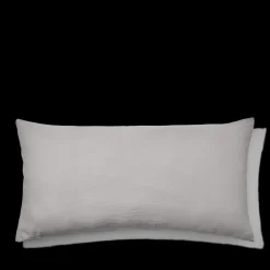 2100 GAZEX Coussins|Coussins Rectangles-Coussin rectangle en gaze de coton - Gris de Paris
