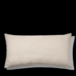2100 GAZEX Accessoirisez Votre Intérieur|Coussins-Coussin rectangle en gaze de coton - Beige Quai de Seine