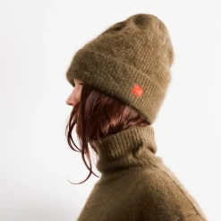 Femme CT PLAGE Bonnets-C.T.plage x Merci - Bonnet Trèfle - Olive