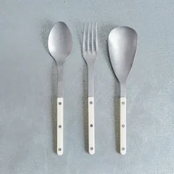 972 SABRE Cuillère À Café|Cuillères-Cuillère à riz Bistrot Vintage - Ivoire