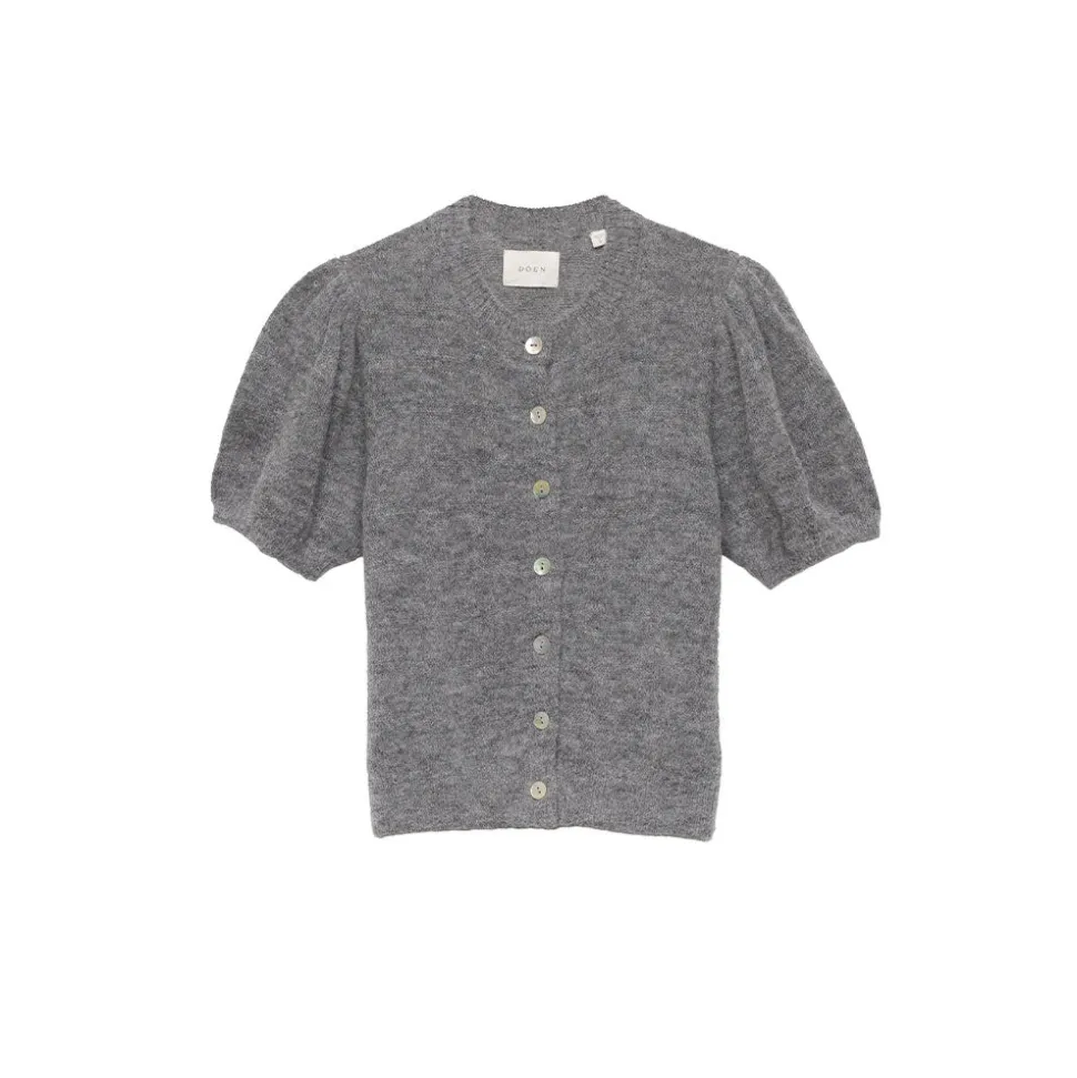 Femme DOEN Mailles-Dôen - Cardigan Anisa - Gris