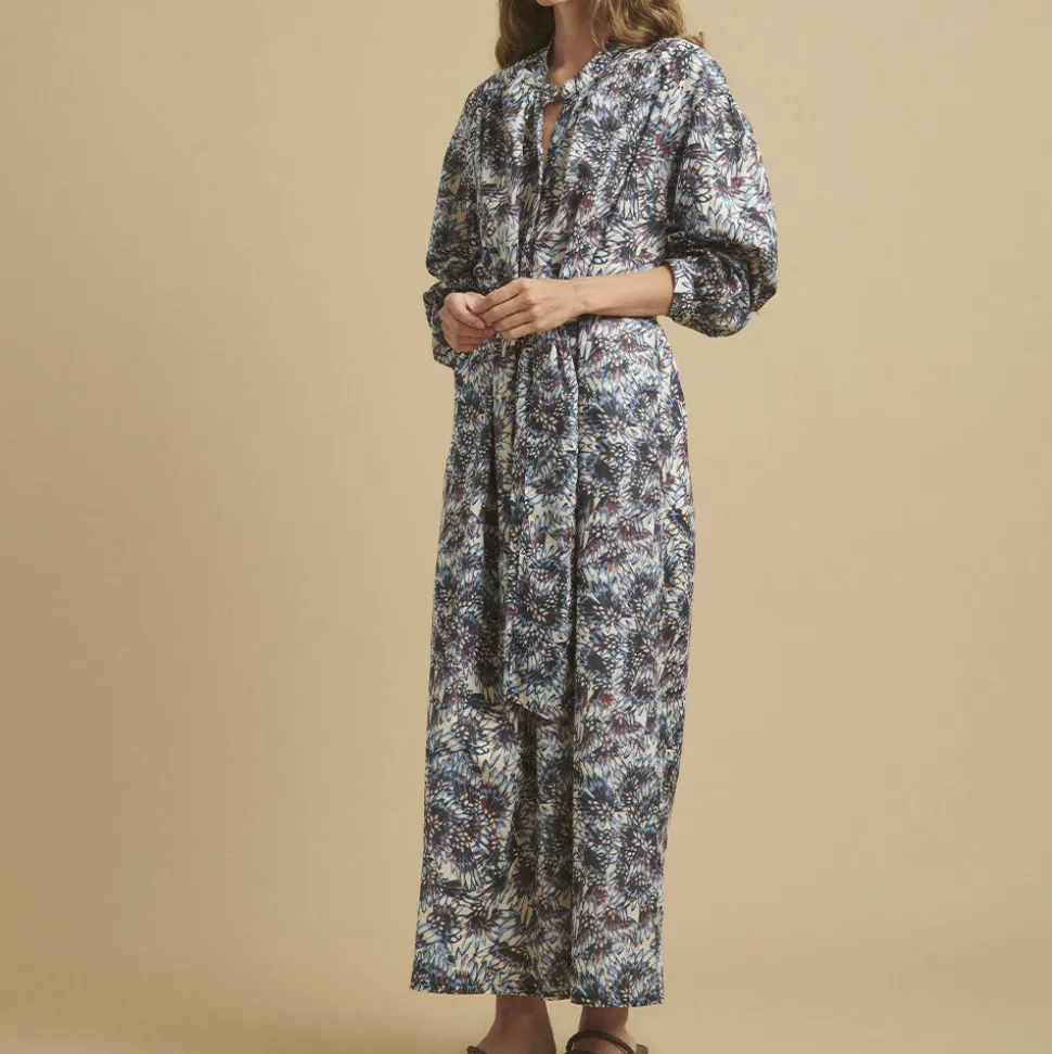 Femme Diega Robes-- Robe Risia - Bleu