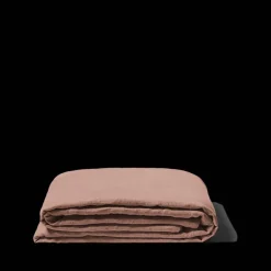 200 LINTEX Draps Plats-Drap plat en lin lavé - Rose Argile