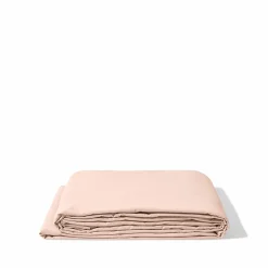 1700 COTEX Draps Plats-Drap plat en percale de coton - Rose des Sables