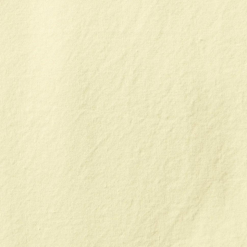 1700 COTEX Draps Plats-Drap plat en percale de coton - Jaune Yuzu