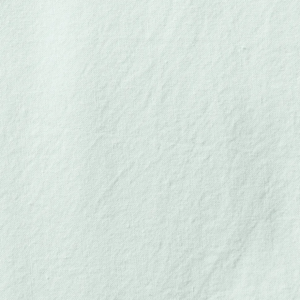 1700 COTEX Draps Plats-Drap plat en percale de coton - Bleu d'Eau