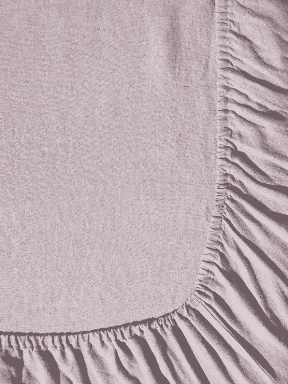 200 LINTEX Draps-housse-Drap-housse en lin lavé - Parme Fuji Iro