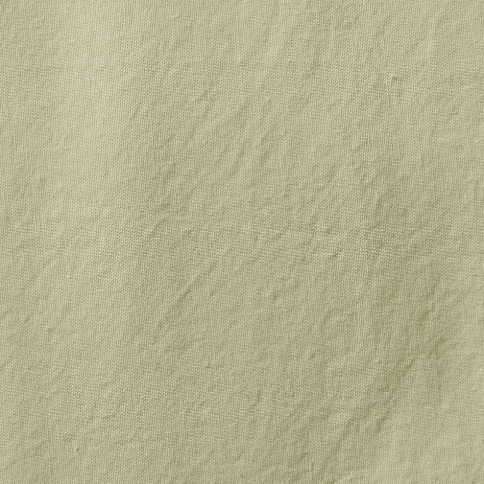 1700 COTEX Draps Housse-Drap-housse en percale de coton - Vert Sauge