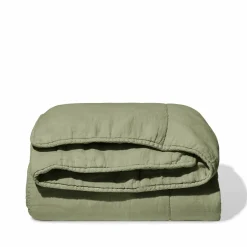 1700 COTEX Maison De Campagne|Édredons-Édredon bout de lit - Vert Komorebi
