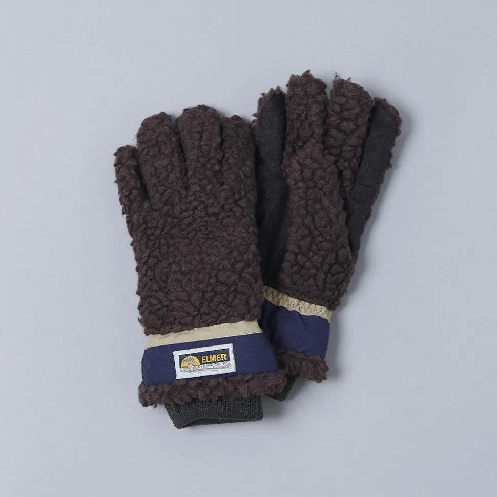Femme ELMER Gants|Gants & Mitaines-ELMER - Gants Teddy 5FGR - Marron