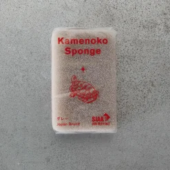 480 KAMENOKO TAWASHI Entretien & Rangement-Eponge Kamenoko - Gris