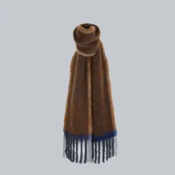 Femme Ezcaray Foulards & Echarpes-- Echarpe Twist Frame - Marron