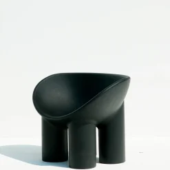 246 DRIADE Fauteuils-Fauteuil Roly Poly - Charcoal - Driade