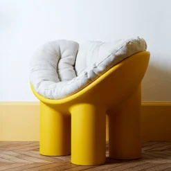 246 DRIADE Fauteuils|L'esprit Merci-Fauteuil Roly Poly - Ocre Jaune - Driade