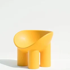 246 DRIADE Fauteuils|L'esprit Merci-Fauteuil Roly Poly - Ocre Jaune - Driade