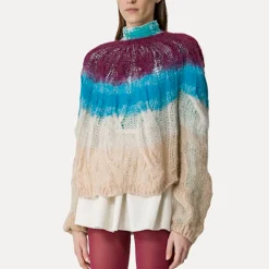 Femme Forte_Forte Mailles-- Pull - Turquoise
