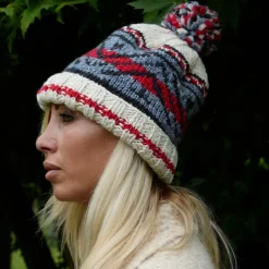 Femme Frantic Bonnets-- Bonnet Hart - Blanc