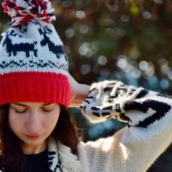 Femme Frantic Bonnets-- Bonnet Hart - Rouge