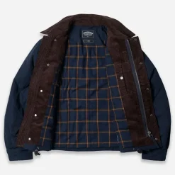 Homme FRIZMWORKS L'esprit Merci|Vestes-- Veste Quilted Hunting - Navy