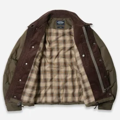 Homme FRIZMWORKS L'esprit Merci|Vestes-- Veste Quilted Hunting - Olive