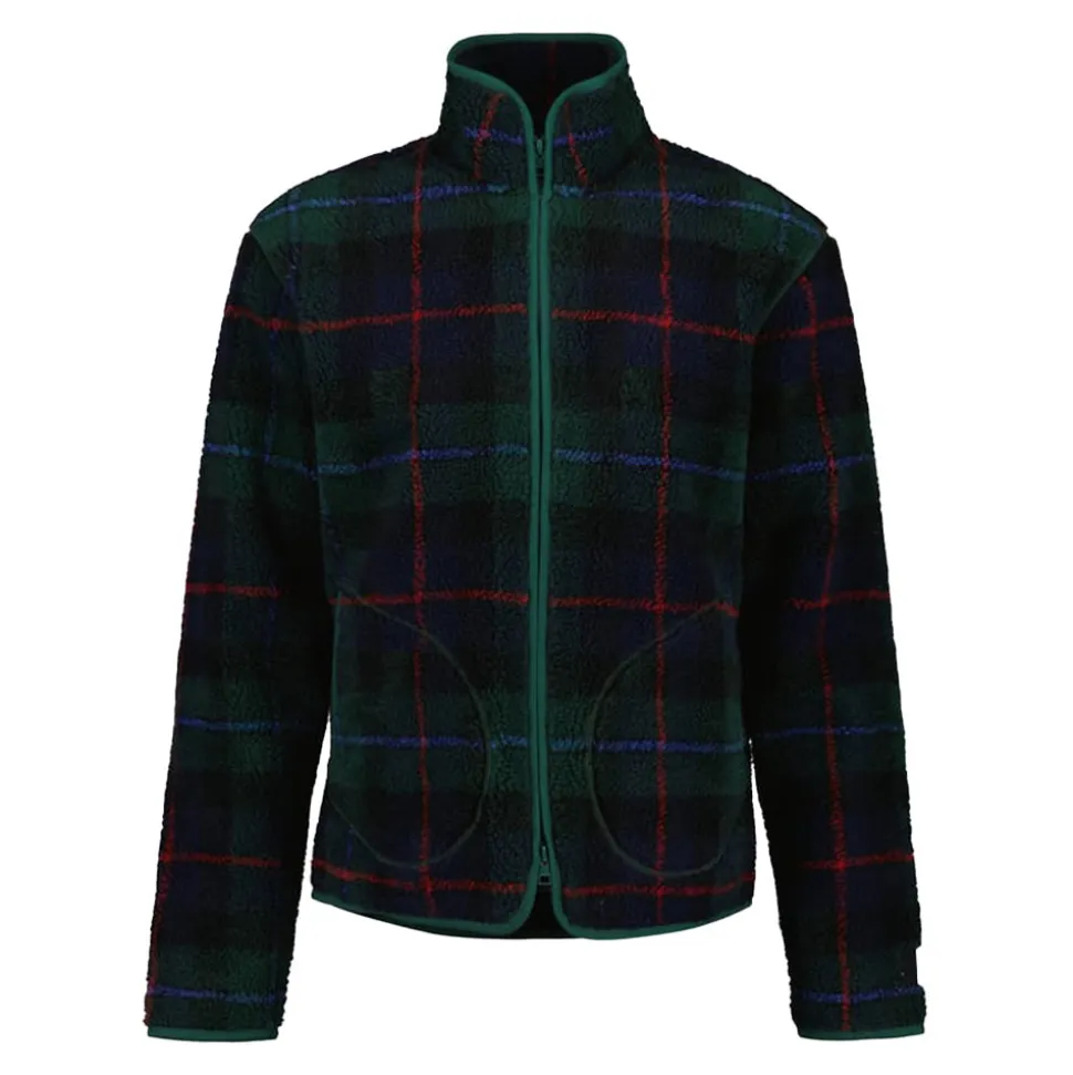 Homme GANT Vestes-- Veste polaire Carreaux - Vert