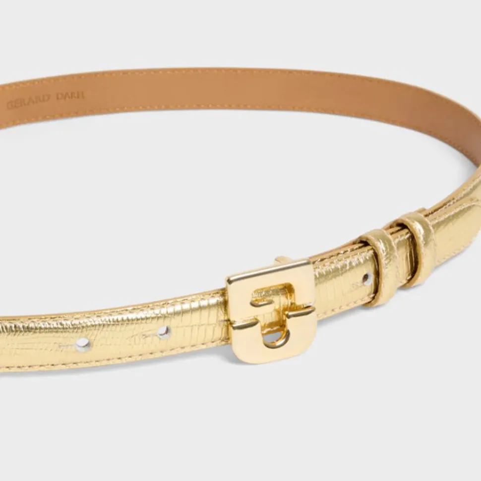 Femme Gerard Darel Ceintures-- Ceinture Mini Lauren - Or