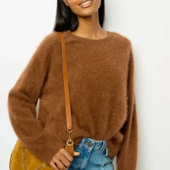 Femme GERARD DAREL Mailles-- Pull en cachemire Jasmina - Camel