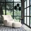 202 GERVASONI Fauteuils-Gervasoni - Fauteuil Loll 09 G - Blanc